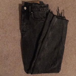 High rise jeans